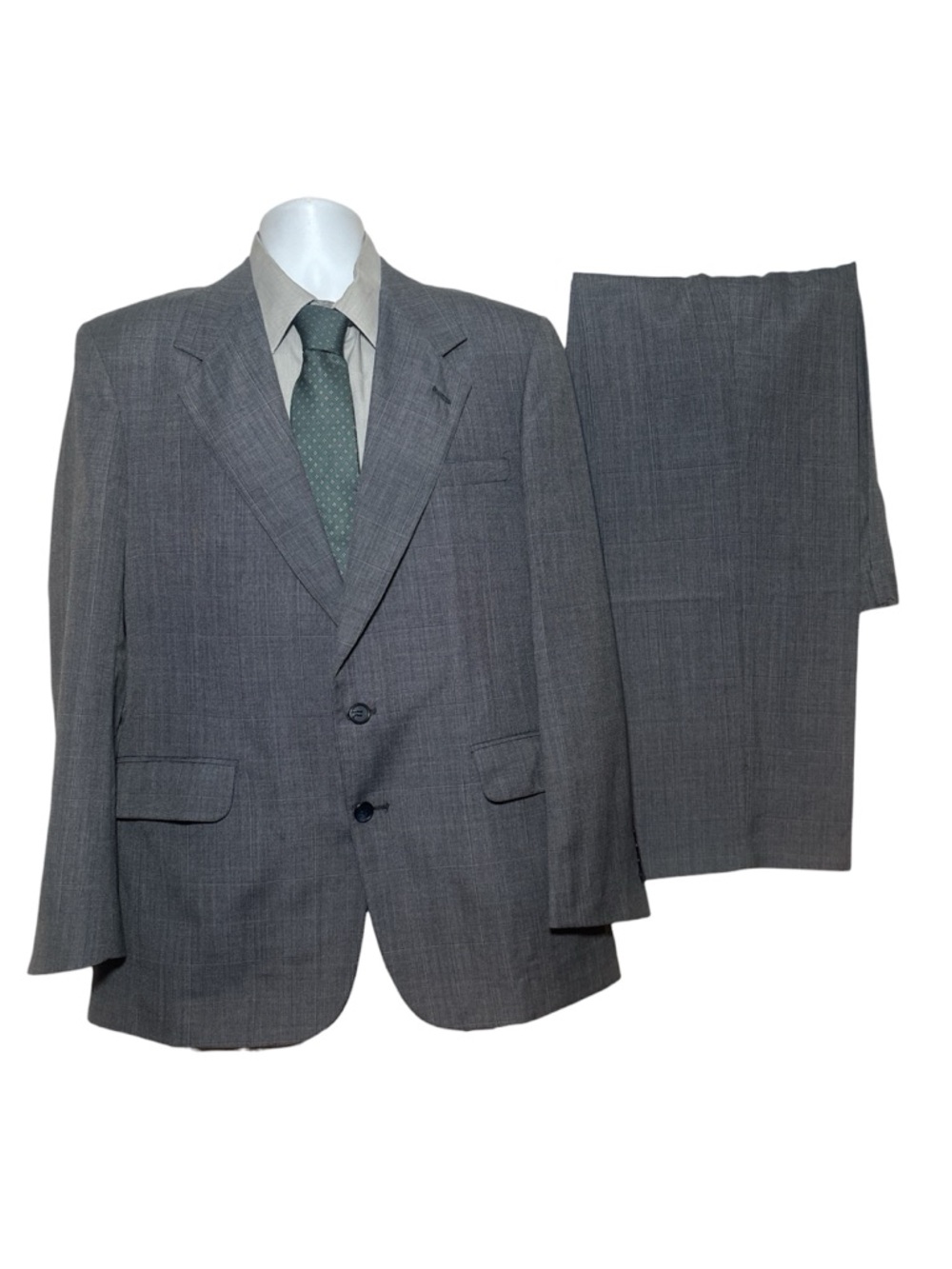 Evan Picone Men's Gray Two-Piece Suit